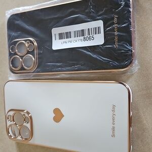 Smile Every Day Phone Case - Black and White